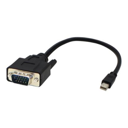 Picture of AddOn 3ft Mini-DP to VGA Adapter Cable - DisplayPort cable - Mini DisplayPort (M) to HD-15 (VGA) (M) - 3.3 ft - active - black