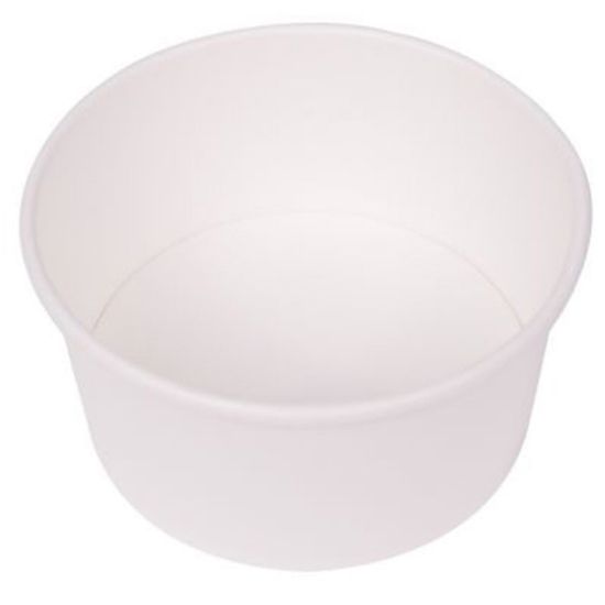 Picture of Karat Paper Food Cups, 6 Oz, White, Case Of 1,000 Cups