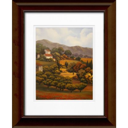 Picture of Timeless Frames Katrina Framed Floral Artwork, 11in x 14in, Brown, Italian Country