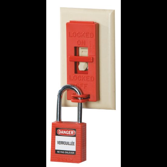 Picture of Wall Switch Lock Box, Red