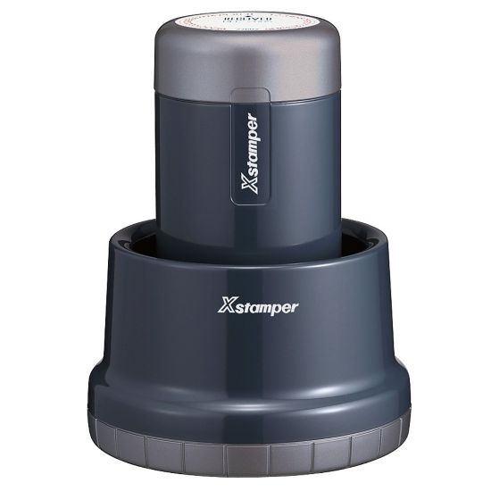 Picture of Xstamper XpeDater Two-Color Rotary Stamp, Date