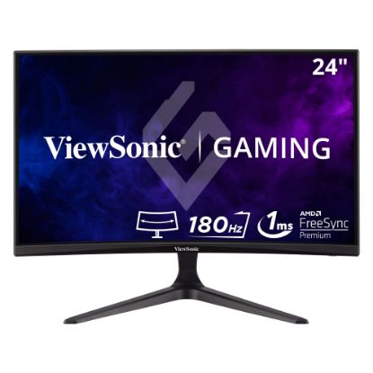 Picture of ViewSonic OMNI VX2418C 24in 1080p Curved Gaming Monitor, FreeSync