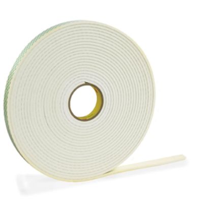 Picture of 3M 4462 Double Sided Foam Tape, 1/2in x 5 Yd., White, 1/32in