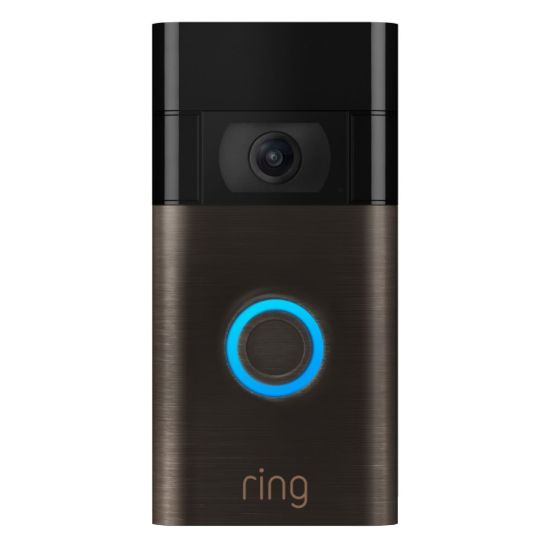 Picture of Ring HD Video Doorbell 2, Venetian Bronze, 6022390