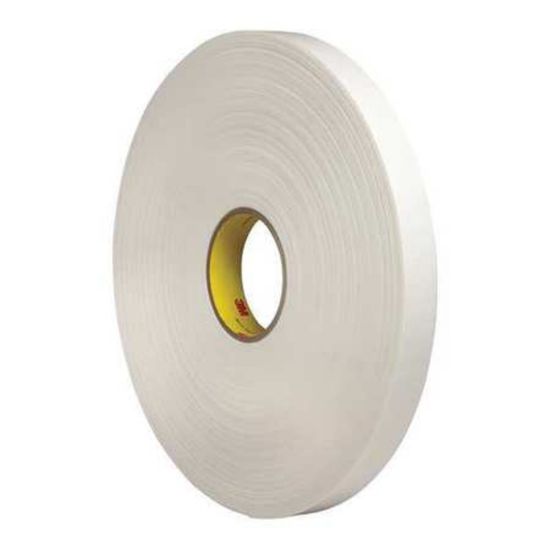 Picture of 3M 4462 Double Sided Foam Tape, 1in x 5 Yd., White