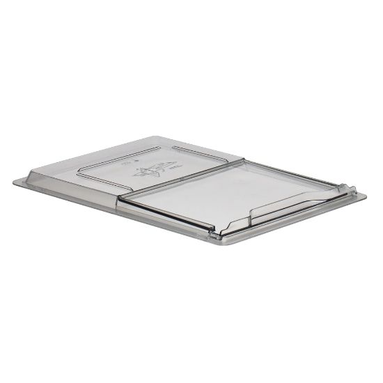 Picture of Cambro Camwear Food Box Sliding Lids, 18in x 26in, Clear, Set Of 6 Lids