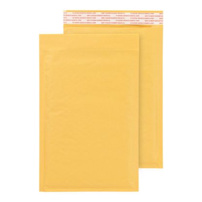 Picture of Office Depot Brand Self-Sealing Bubble Mailers, Size 1, 7 1/4in x 11 1/8in, Pack Of 100