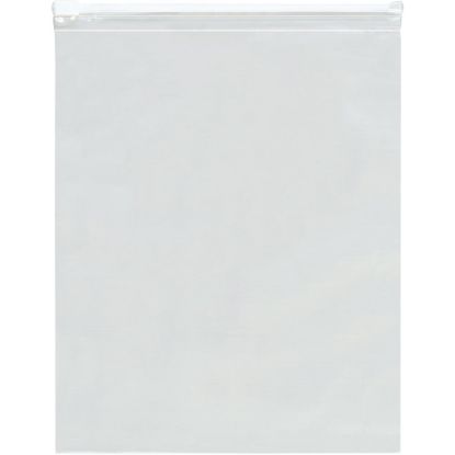 Picture of Partners Brand 3 Mil Slide Seal Reclosable Poly Bags, 10in x 13in, Clear, Case Of 100