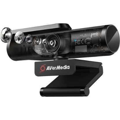 Picture of AVerMedia Live Streamer PW513 Webcam - 8 Megapixel - 60 fps - USB 3.0 - TAA and NDAA Compliant - 3840 x 2160 Video - Exmor R CMOS Sensor - Fixed Focus - Microphone - Notebook, Computer