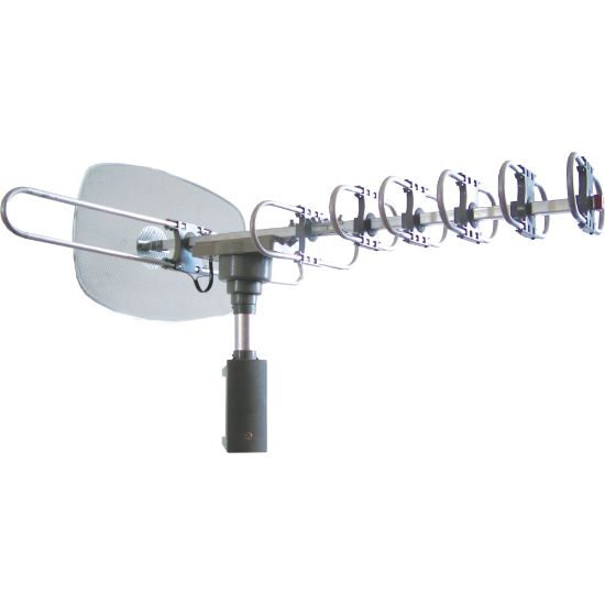 Picture of Supersonic 360 HDTV Digital Amplified TV Motorized Rotating Antenna - Upto 120 Mile - 47 MHz to 860 MHz - 28 dB - Satellite HDTV, Radio Communication