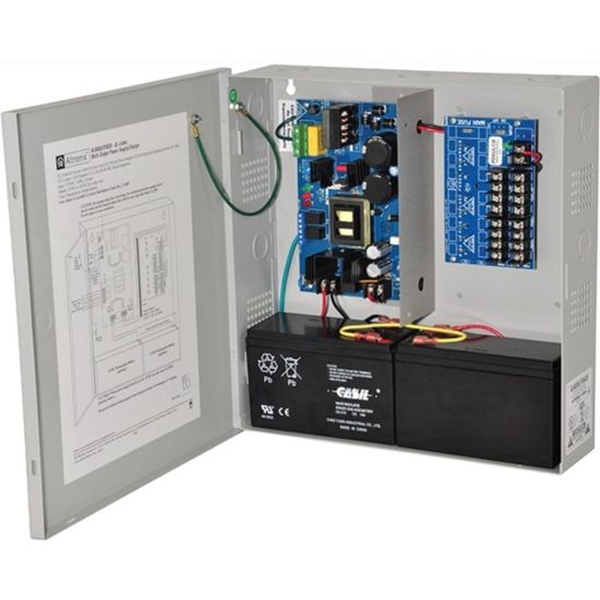 Picture of Altronix AL600ULPD8CB Proprietary Power Supply - Wall Mount - 110 V AC Input - 12 V DC, 24 V DC Output