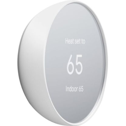 Picture of Google Nest HVAC System Programmable Smart Thermostat With Sensor, White