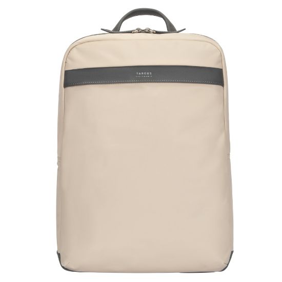 Picture of Targus Newport 3 Backpack With 15in Laptop Pocket, Tan