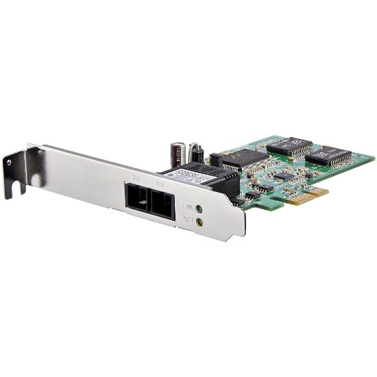 Picture of StarTech.com PCI Express (PCIe) Gigabit Ethernet Multimode SC Fiber Network Card Adapter