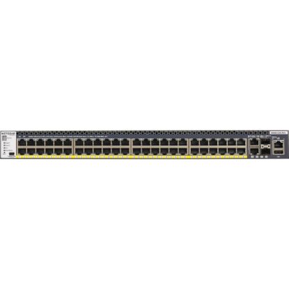 Picture of Netgear M4300 Layer 3 Switch - 48 Ports - Manageable - Gigabit Ethernet, 10 Gigabit Ethernet - 10/100/1000Base-TX, 10GBase-X - 3 Layer Supported - Twisted Pair, Optical Fiber