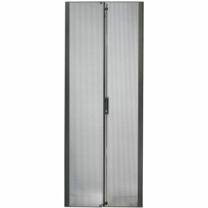 Picture of APC NetShelter SX Wide Perforated Split Doors - Black - 85.9in Height - 23.6in Width - 1in Depth