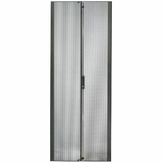 Picture of APC NetShelter SX Wide Perforated Split Doors - Black - 85.9in Height - 23.6in Width - 1in Depth