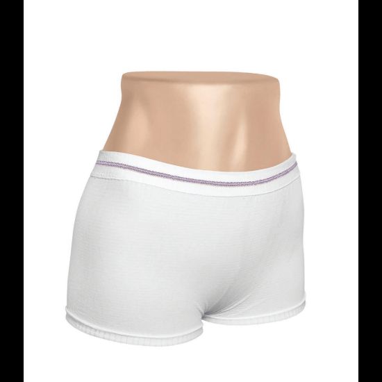 Picture of Medline Maternity Knit Underpants, Large/X-Large, White, Case Of 100