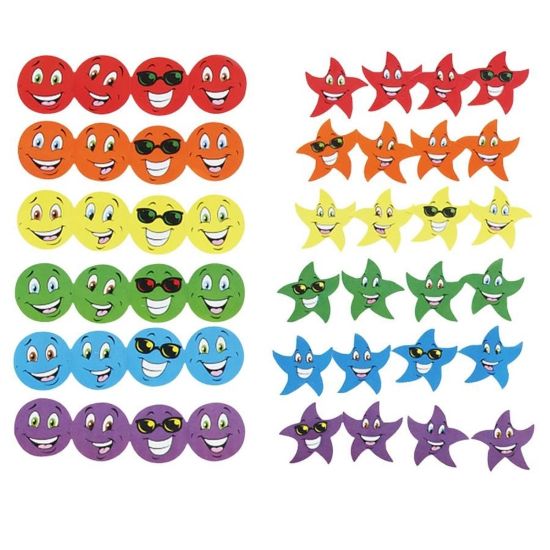 Picture of TREND Stinky Stickers, Smiles And Stars, Assorted, Pack Of 648