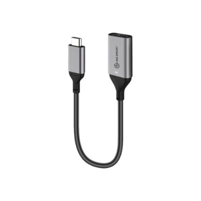 Picture of Alogic Ultra 15cm USB-C (Male) to HDMI (Female) Adapter - 4K 60Hz - 5.91in HDMI/USB-C Data Transfer Cable for Computer, MAC, Chromebook, TV, Monitor, Projector