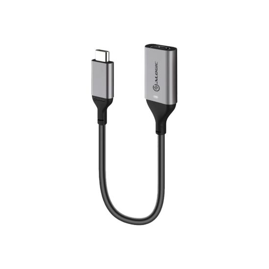 Picture of Alogic Ultra 15cm USB-C (Male) to HDMI (Female) Adapter - 4K 60Hz - 5.91in HDMI/USB-C Data Transfer Cable for Computer, MAC, Chromebook, TV, Monitor, Projector