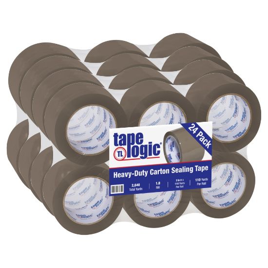 Picture of Tape Logic Acrylic Tape, 3in Core, 3in x 110 Yd., Tan, Case Of 24