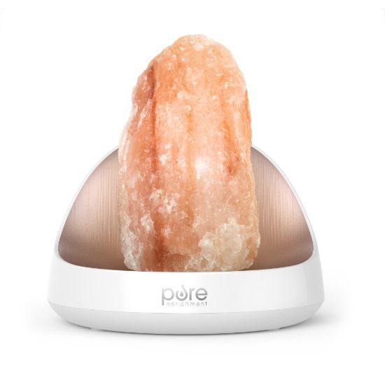 Picture of Pure Enrichment PureGlow Himalayan Salt Lamp & Ultrasonic Essential Oil Diffuser, 8-1/4in x 8in