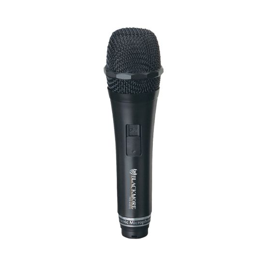 Picture of Blackmore Pro Audio BMP-4 Wired Unidirectional Dynamic Microphone, Black, SMSNBMP4