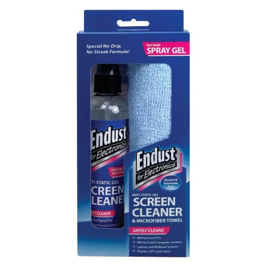 Picture of Endust 12275 LCD & Plasma Cleaning Combo - Display Screen - Streak-free, Ammonia-free, Alcohol-free