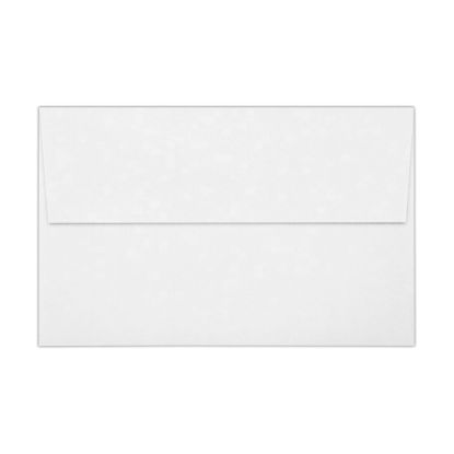 Picture of LUX Invitation Envelopes, A10, Peel & Press Closure, White, Pack Of 1,000