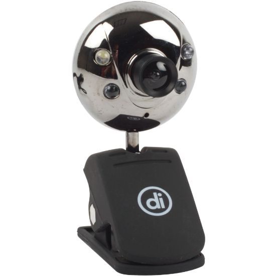 Picture of Micro Innovations ChatCam 4310100 Webcam - 0.3 Megapixel - USB - 640 x 480 Video - CMOS Sensor - Microphone