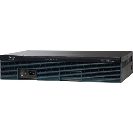 Picture of Cisco 2911 Integrated Service Router - Refurbished - 3 Ports - PoE Ports - Management Port - 10.0 - 512 MB - Gigabit Ethernet - 2U - Rack-mountable, Wall Mountable, Desktop - 90 Day