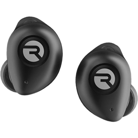 Picture of Raycon The Fitness Earbuds - Stereo, Mono - True Wireless - Bluetooth - 33 ft - 32 Ohm - 20 Hz - 20 kHz - Earbud - Binaural - In-ear - Carbon Black