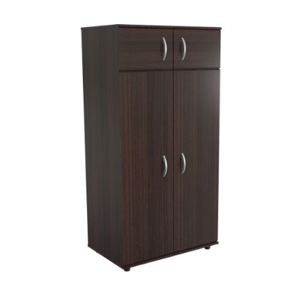 Picture of Inval 4 Door Wardrobe Armoire, Espresso-Wengue