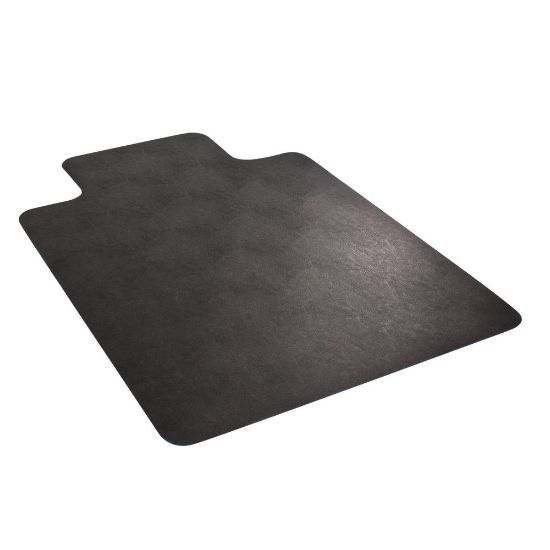 Picture of Deflecto Chair Mat, For Hard Floors, 18in Wide Lip, 36in x 48in, Black