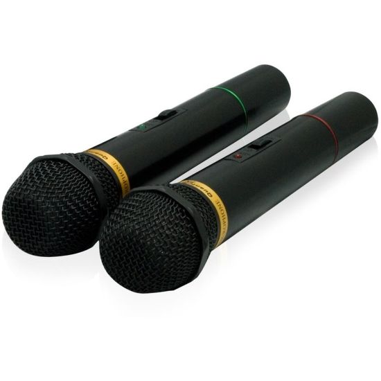 Picture of QFX M-336 Wireless Dynamic Microphone - RF - 100 Hz to 1 kHz