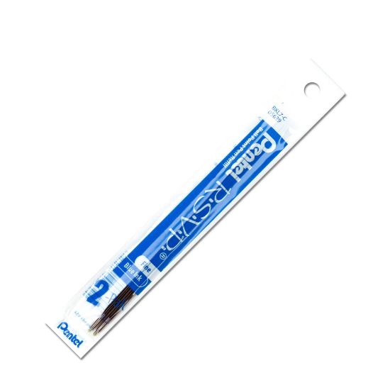 Picture of Pentel Pen Refills For R.S.V.P. Ballpoint Pens, Fine Point, 0.7 mm, Blue, Pack Of 2