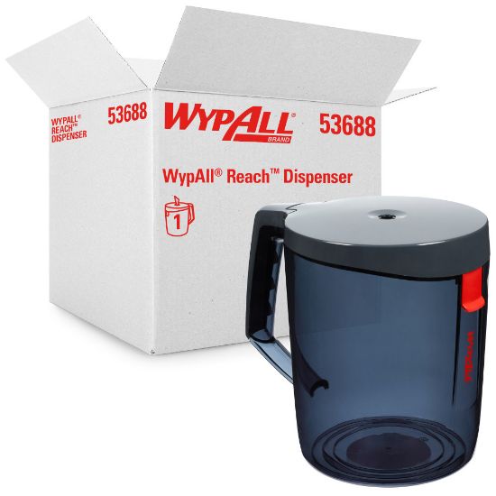 Picture of WypAll Reach Towel System Dispenser, Black