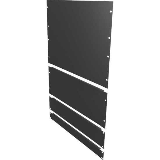 Picture of Vertiv 19in Blanking Panel Kit (1U, 2U, 4U, 8U) Black (Qty 1 ea. Size) - Metal - Black - 1 Pack - 19in Width