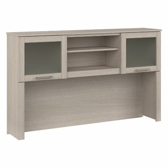 Picture of Bush Furniture Somerset 60inW Desk Hutch, Sand Oak, Standard Delivery