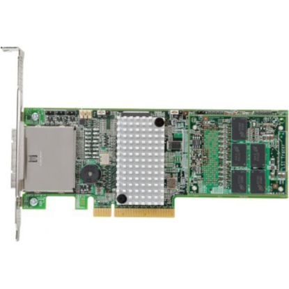 Picture of Lenovo ServeRAID M5120 SAS/SATA Controller for Lenovo System x - Serial ATA/600 - PCI Express 3.0 x8 - Plug-in Card - RAID Supported - 0, 1, 5, 10, 50, 6, 60 RAID Level - 2 x SFF-8088 - 2 Total SAS Port(s) - 2 SAS Port(s) External