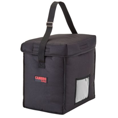 Picture of Cambro Delivery GoBags, 13in x 9in x 13in, Black, Set Of 4 GoBags