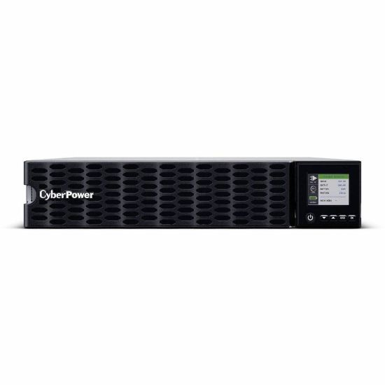 Picture of CyberPower OL6KRTHD Smart App Online UPS Systems - 6000VA/6000W, 200 - 240 VAC, Hardwire Terminal (NEMA L6-30P power cord included), 2U, Rack / Tower, Sine Wave, 4 Outlets, LCD, PowerPanel Business, $300000 CEG, 3YR Warranty