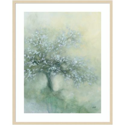 Picture of Amanti Art Subtle Tree I by Julia Purinton Wood Framed Wall Art Print, 33inW x 41inH, Natural