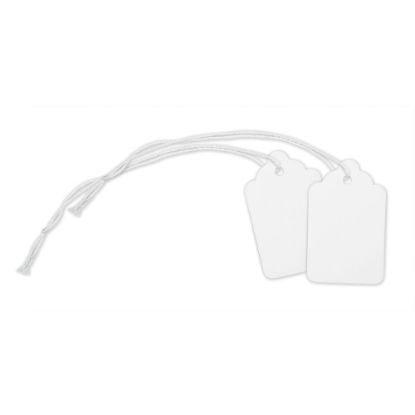 Picture of Office Depot Brand Merchandise Tags, Size 5, 1.09in x 1.75in, White, Pack Of 500