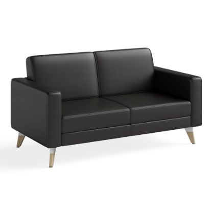 Picture of Safco Resi Lounge Settee, Cognac