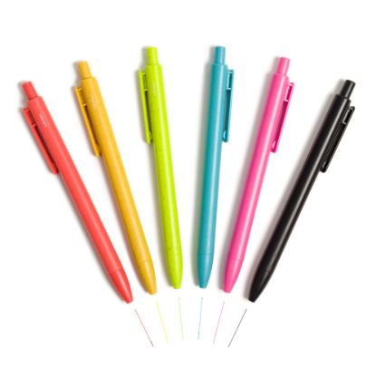 Picture of U Brands U-Eco Ballpoint Pens, Pack Of 12, 0.7mm, Assorted Colors