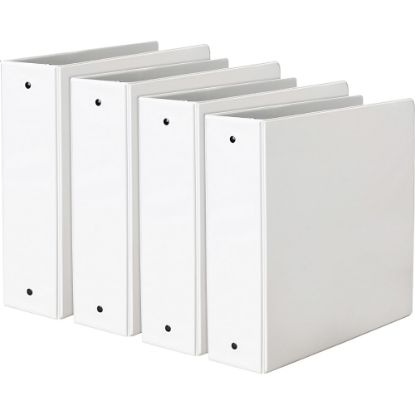 Picture of Avery Economy View Binder, Letter (8 1/2in x 11in), White, Pack Of 4