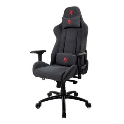 Picture of Arozzi Verona Ergonomic Faux Leather High-Back Gaming Chair, Black/Red