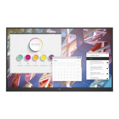 Picture of HP E24 G4 - E-Series - LED monitor - 23.8in - 1920 x 1080 Full HD (1080p) @ 60 Hz - IPS - 250 cd/m2 - 1000:1 - 5 ms - HDMI, VGA, DisplayPort - silver (stand), black head